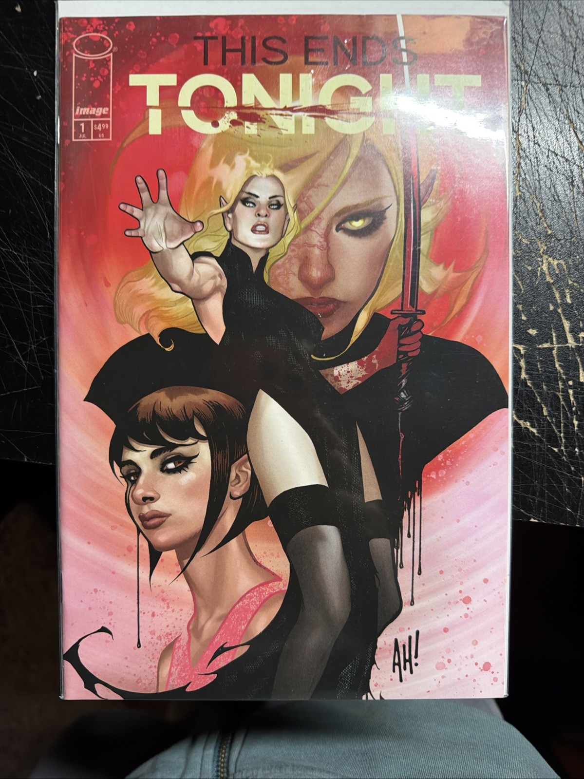 Image Comic Book: This Ends Tonight #1 Adam Hughes 1:25 Variant Cover  NM 