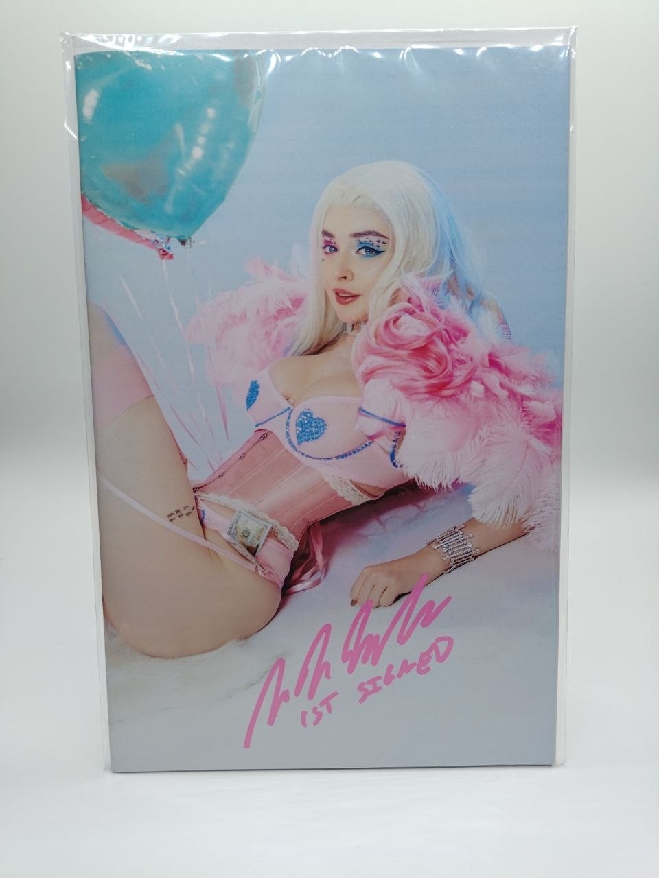 Power Hour #3 Daria Hime Valentines Lingerie Set *1st Signed by Shawn* NM