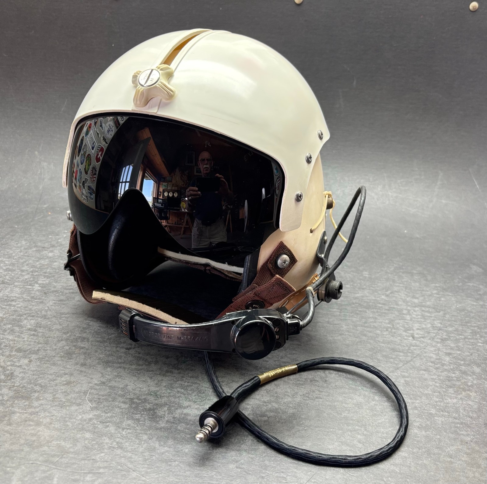 1966 Unused Excellent Clean Condition Gentex APH-5A Helicopter Flight Helmet
