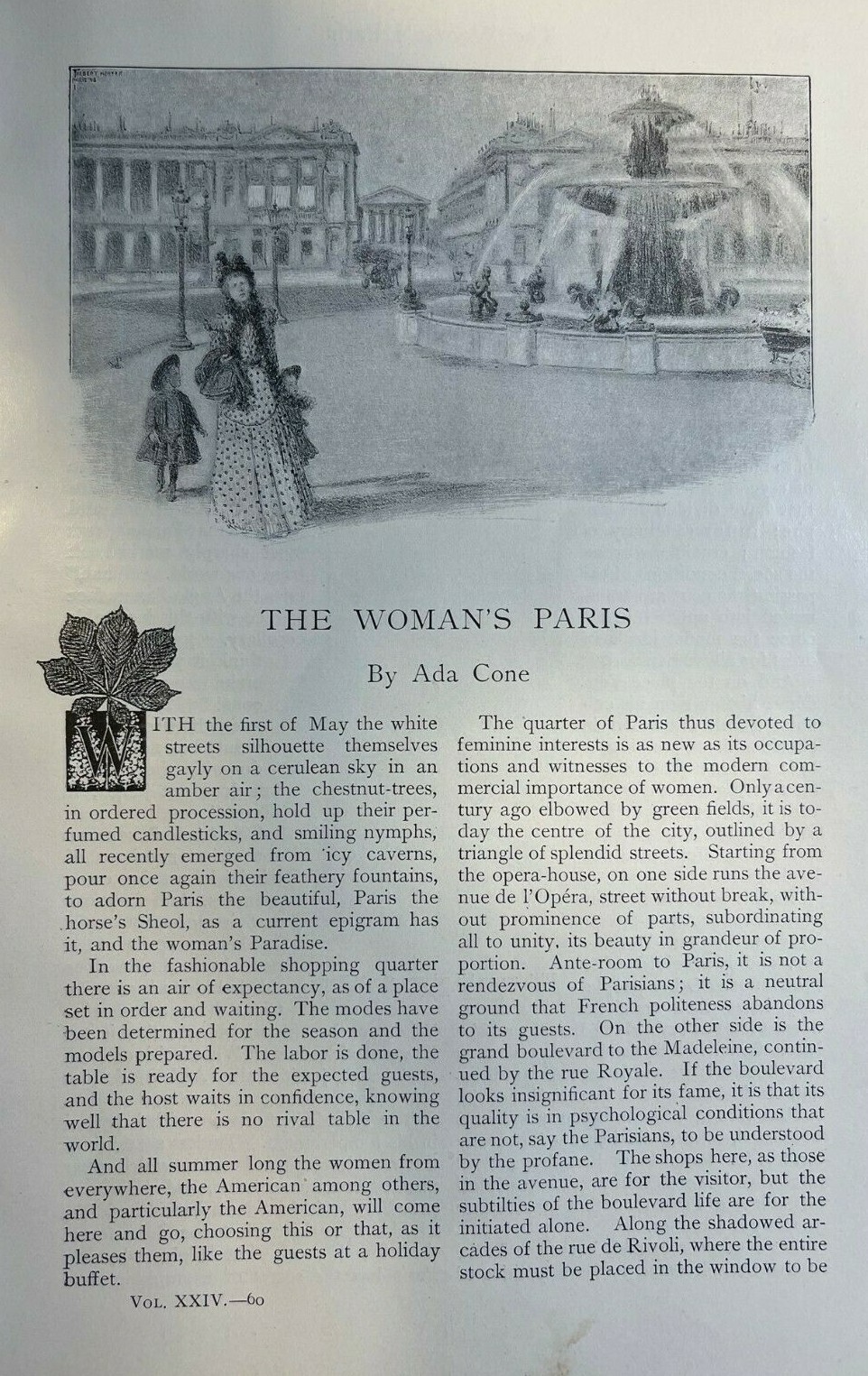 1898 Women\'s Paris Fashion Clothes illustrated 1898 Women\'s Paris Fashion Clothes illustrated