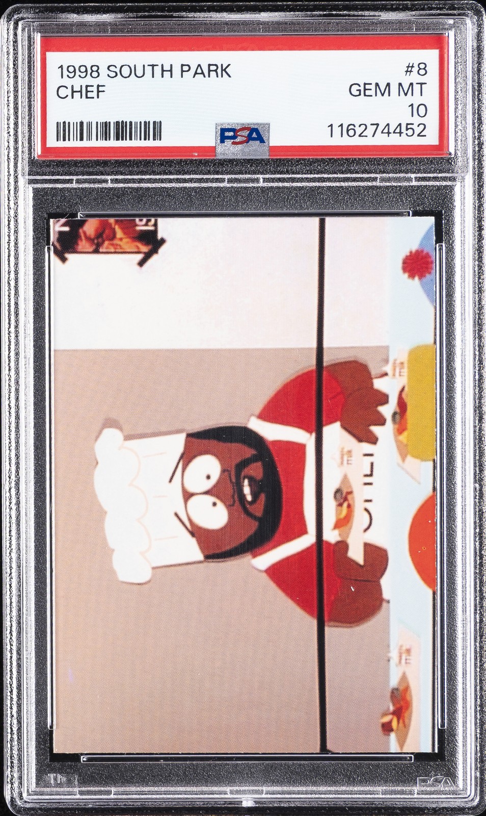 1998 SOUTH PARK #8 CHEF PSA 10