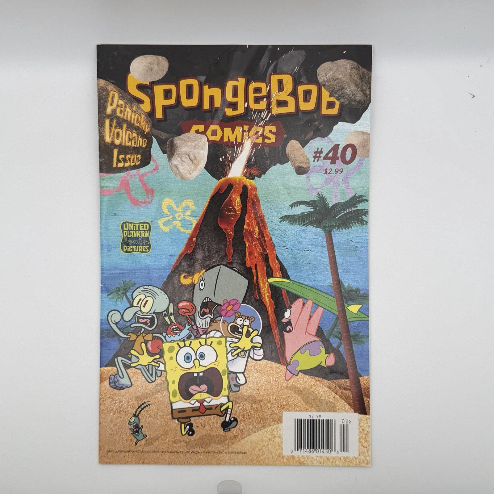 SpongeBob Comics #40 (2015) Panicky Volcano Issue United Plankton Pictures