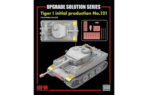 Upgrade Set for Tiger I Initial 1:35