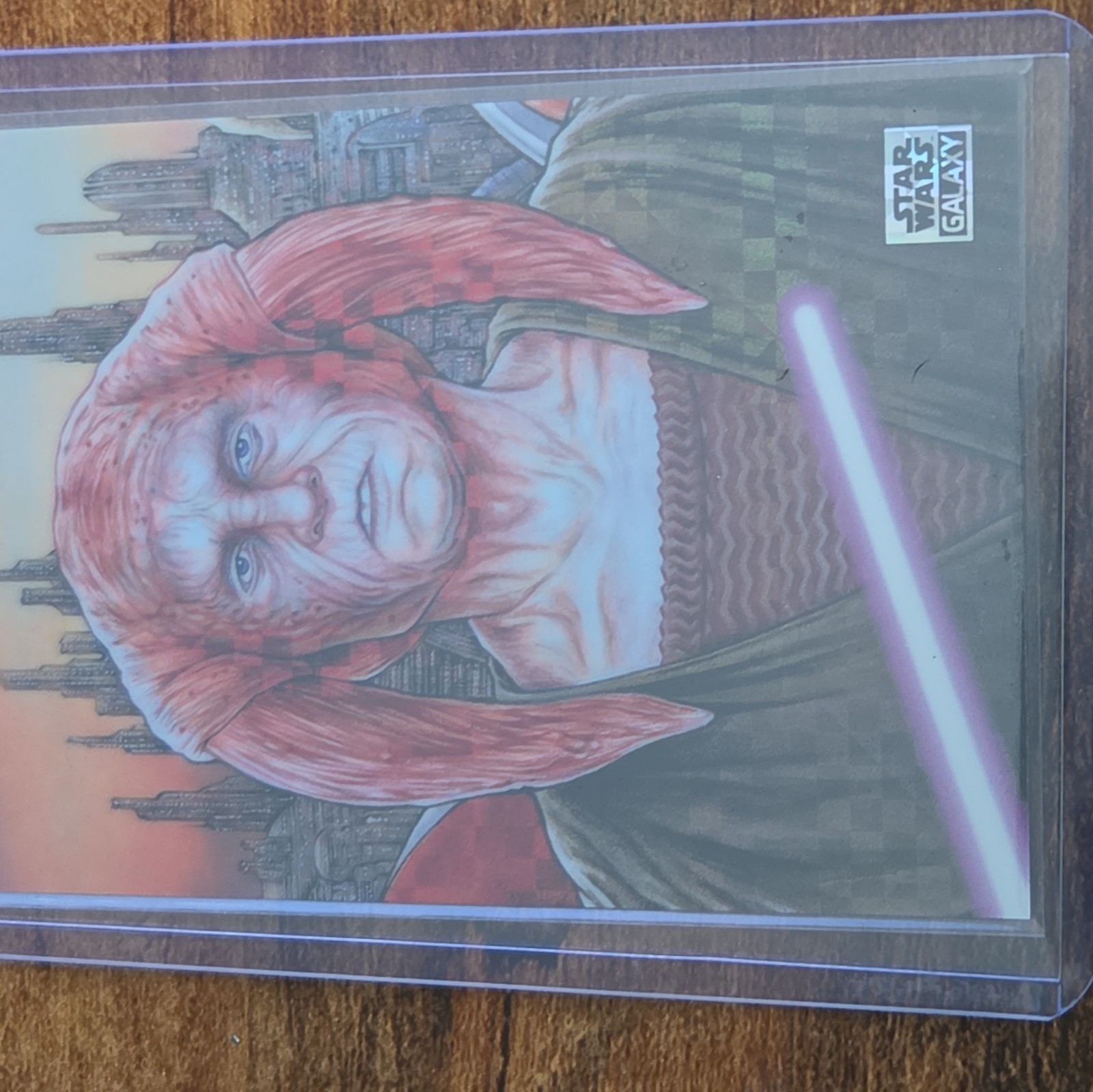 Topps Star Wars Chrome Galaxy 2026 Saesee Tiin Original Art Puzzle Card 10/10 