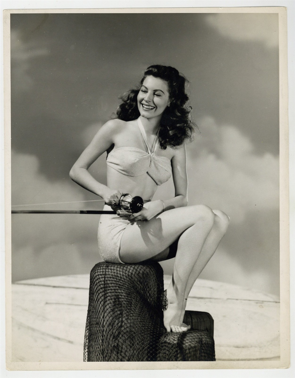 Ava Gardner 1947 Beautiful Swimsuit Bikini 11x14 Glamour Photo Huckster L335