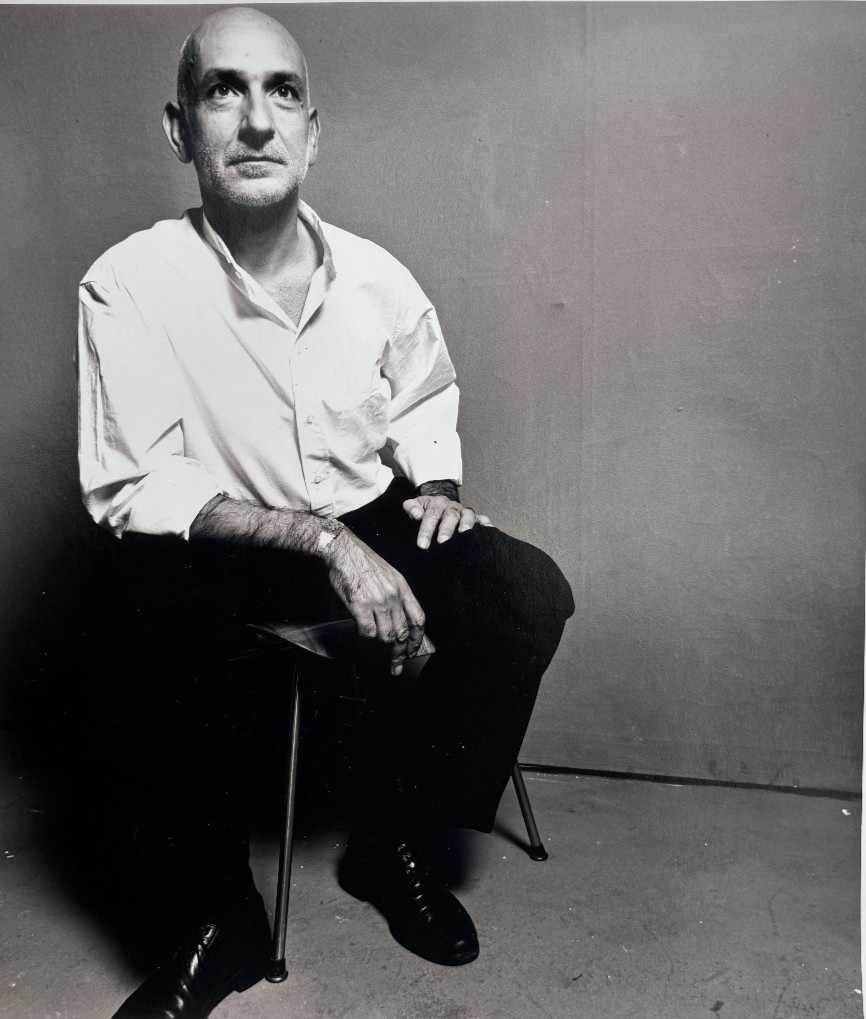 Ben Kingsley 15 3/4 x 12 Photograph-for 1995 L'Uomo Vogue-Shot by Michel Comte