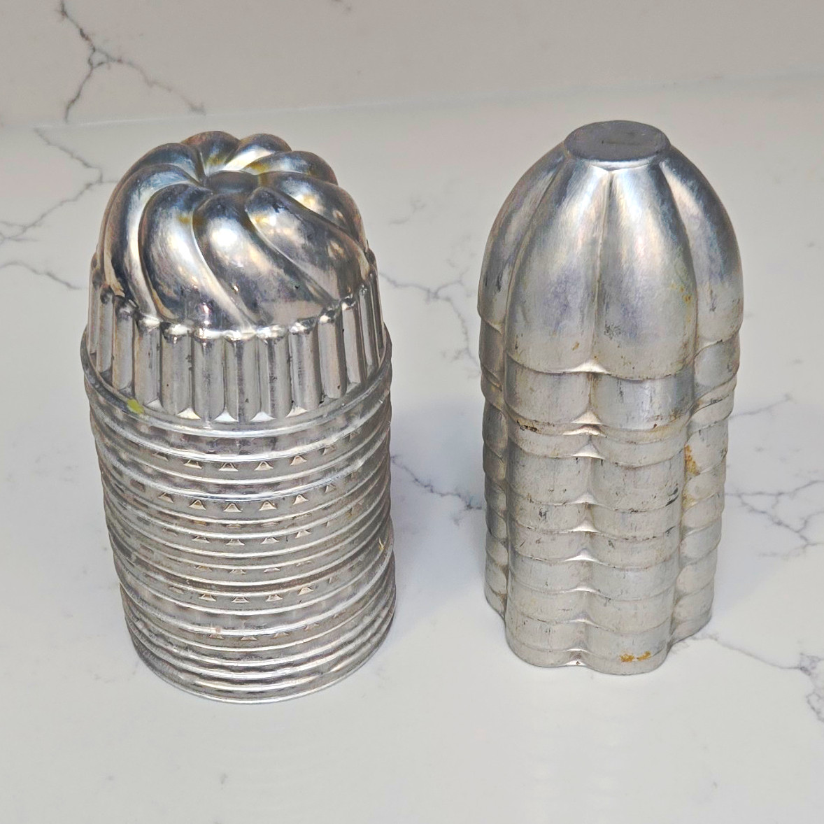 Set of 28 Vintage Mini Aluminum Bundt Ring Cake Pans