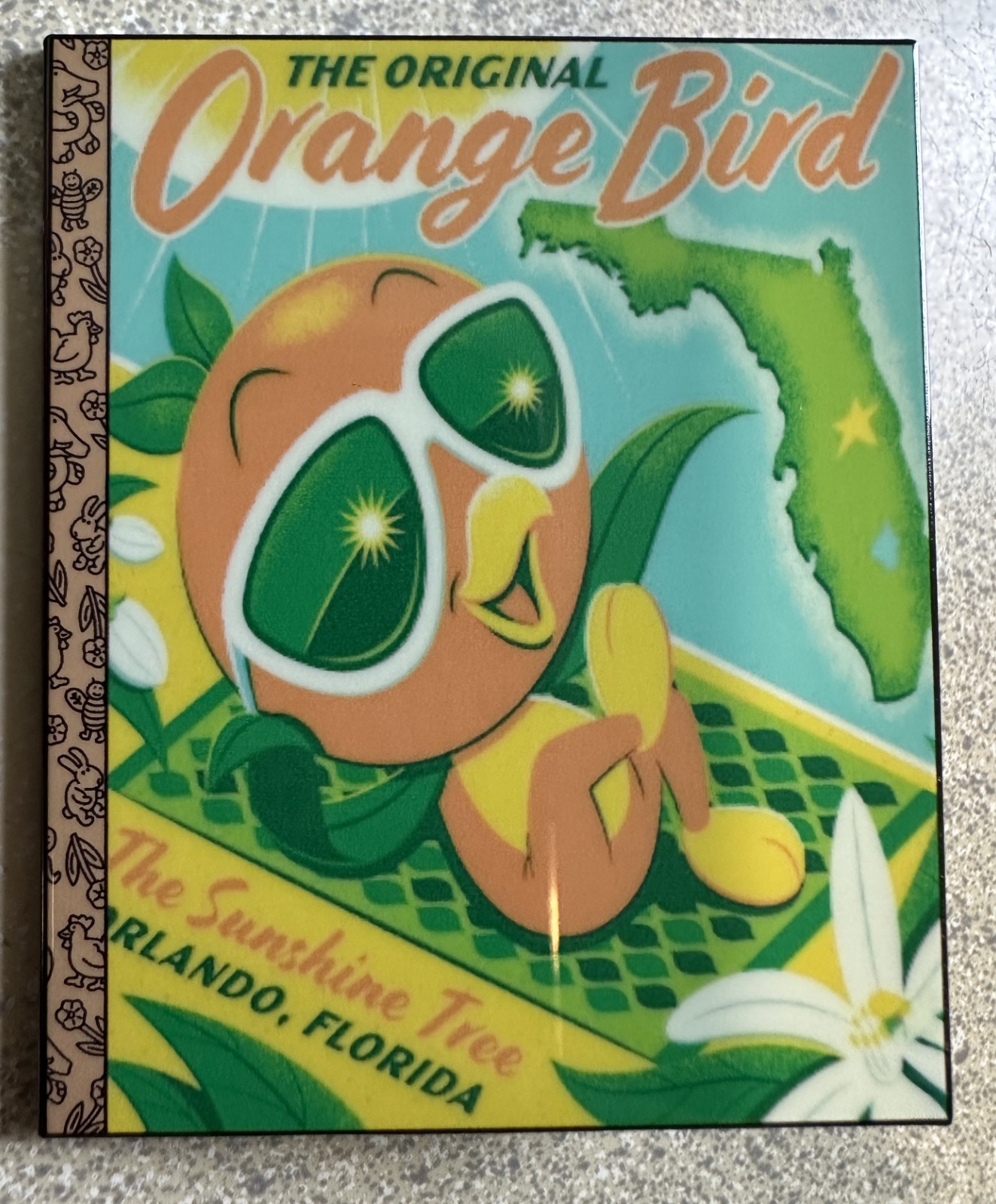 PIN ORANGE BIRD 3