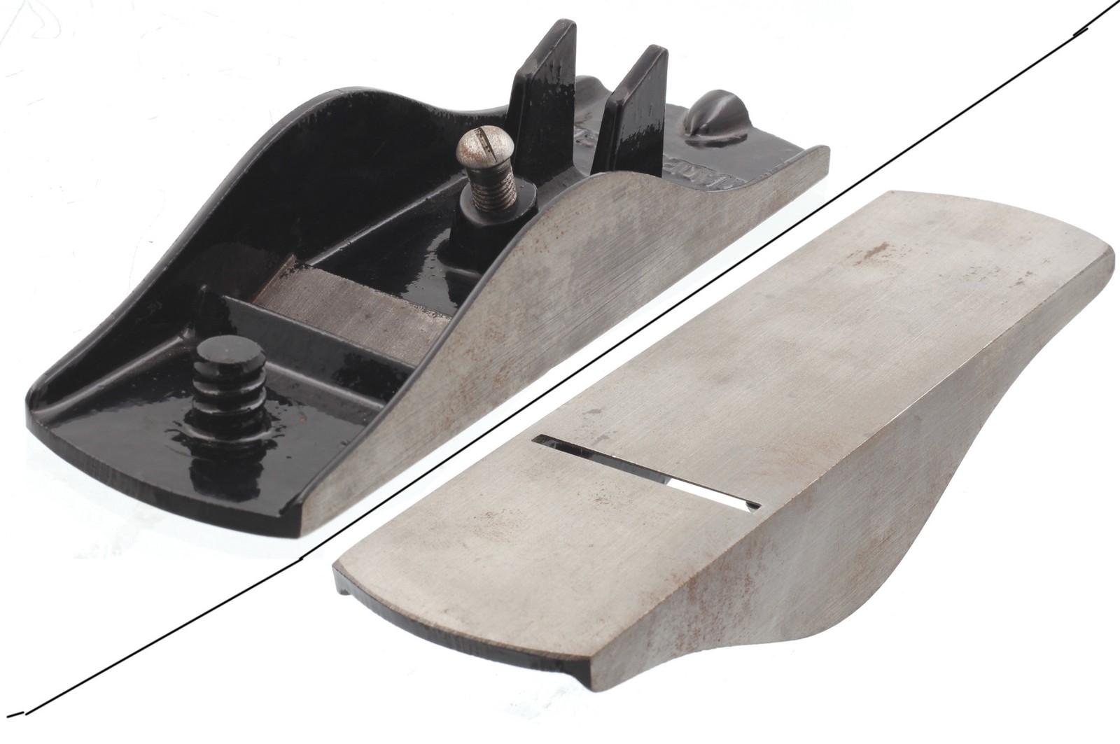 Founder\'s Grade Black Japan Body for Stanley OH20 Two Tone Plane - mjdtoolparts
