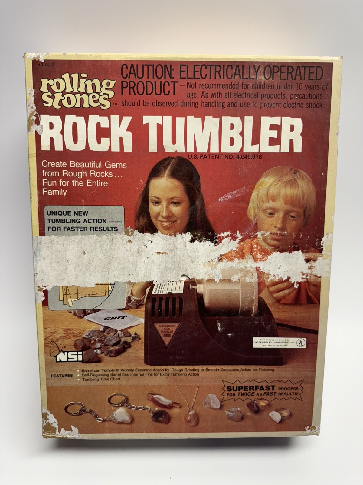 VINTAGE NOS NSI Rolling Stones Rock Tumbler 1997 NO.633C