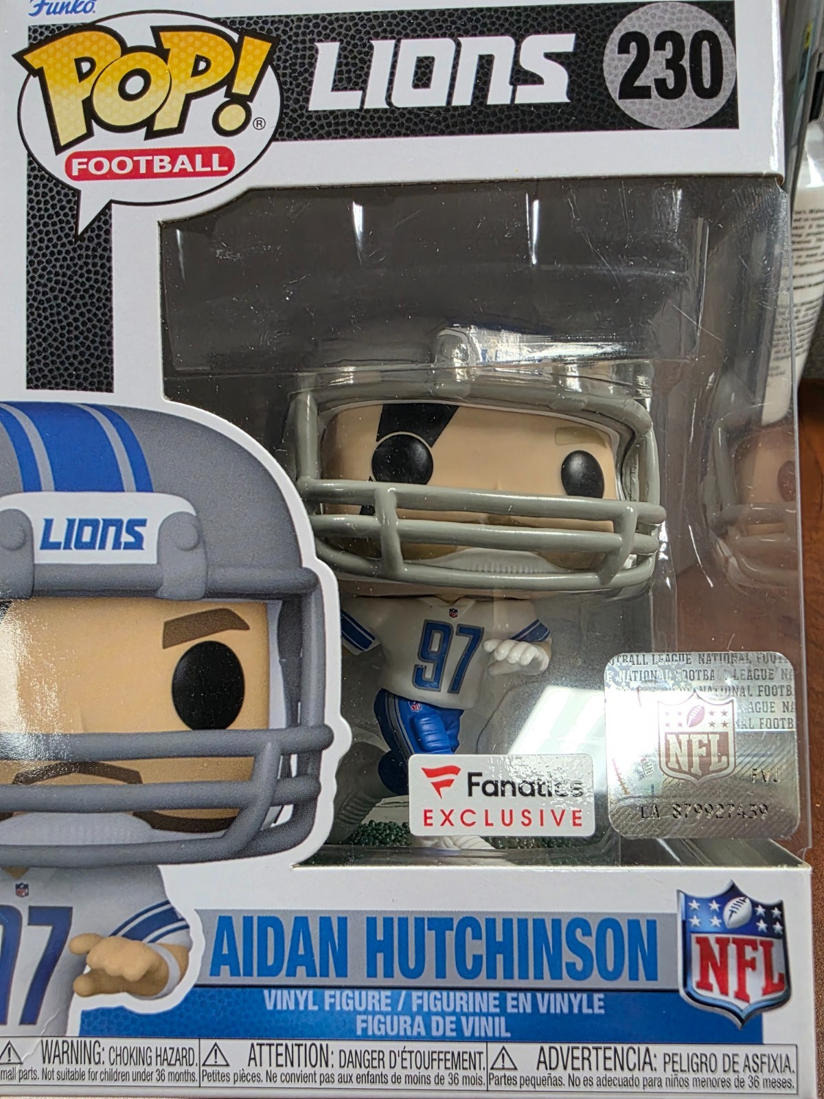detroit lions funko pop lot 230