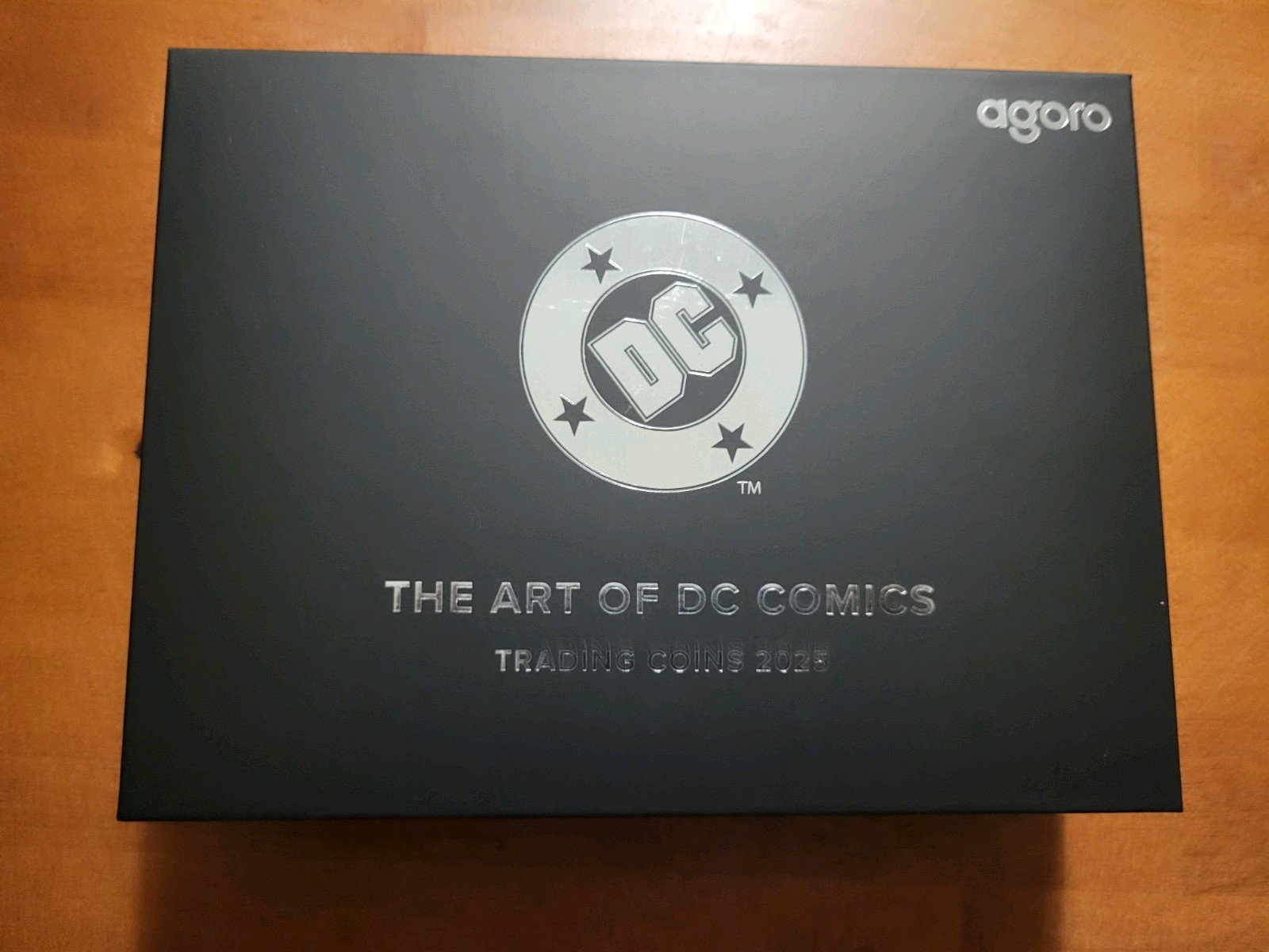 2025 Agoro Art of DC Comics Mint Trading Coins EMPTY BOX - NO COINS