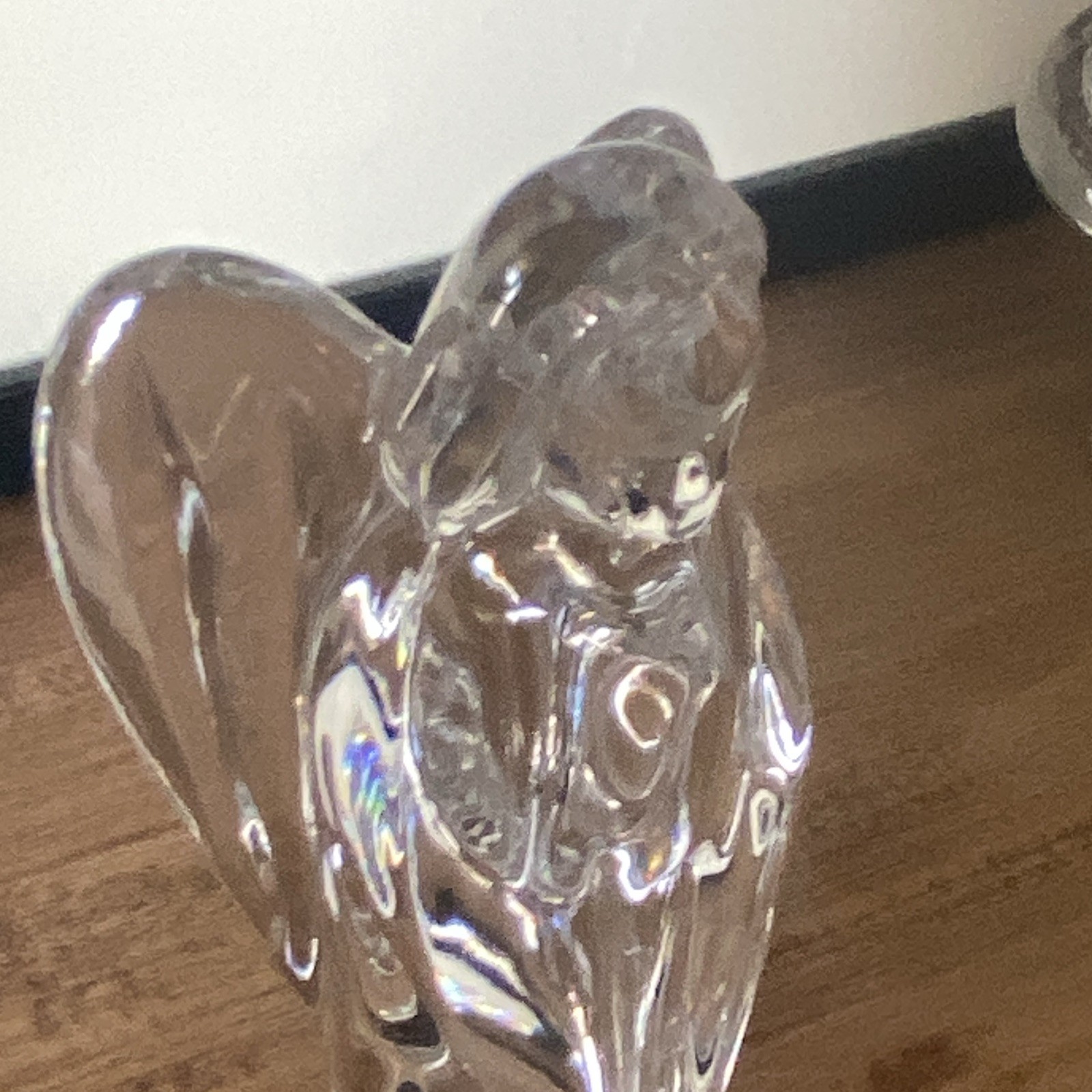 Waterford Crystal Nativity Praying Angel Figurine 6