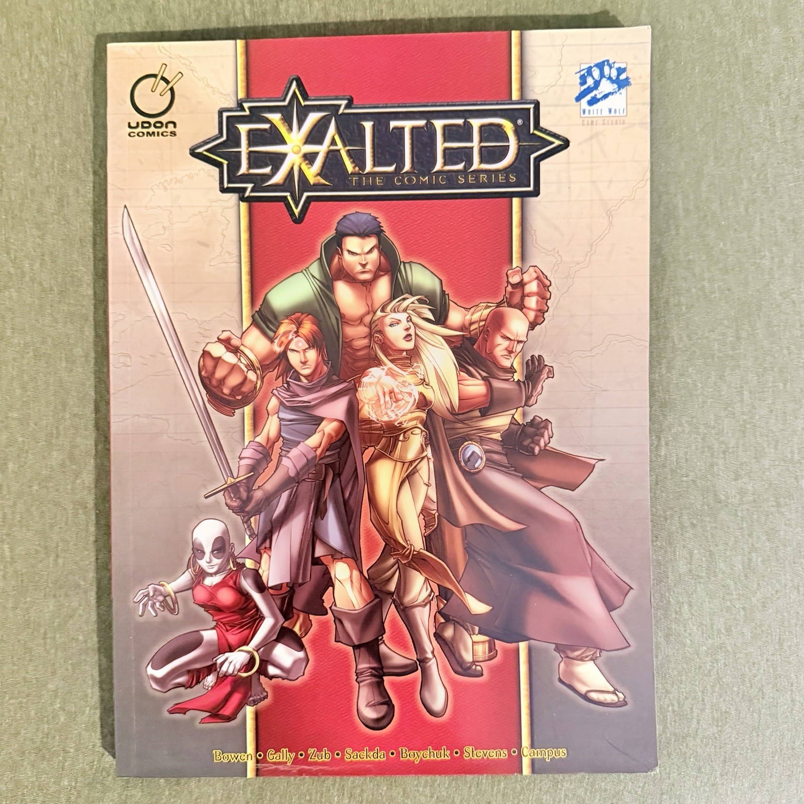 Exalted The Comic Series White Wolf Game Studio (2007, Trade Paperback) Udon Exalted The Comic Series White Wolf Game Studio (2007, Trade Paperback) Udon