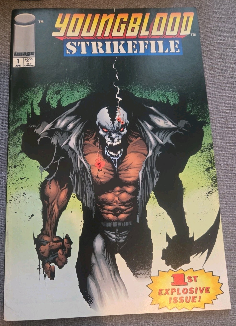 YOUNGBLOOD:STRIKEFILE #1 (Image Comics 1993)-Flip Cover-Glory Pin-Up. 1st App 🔥 YOUNGBLOOD:STRIKEFILE #1 (Image Comics 1993)-Flip Cover-Glory Pin-Up. 1st App 🔥