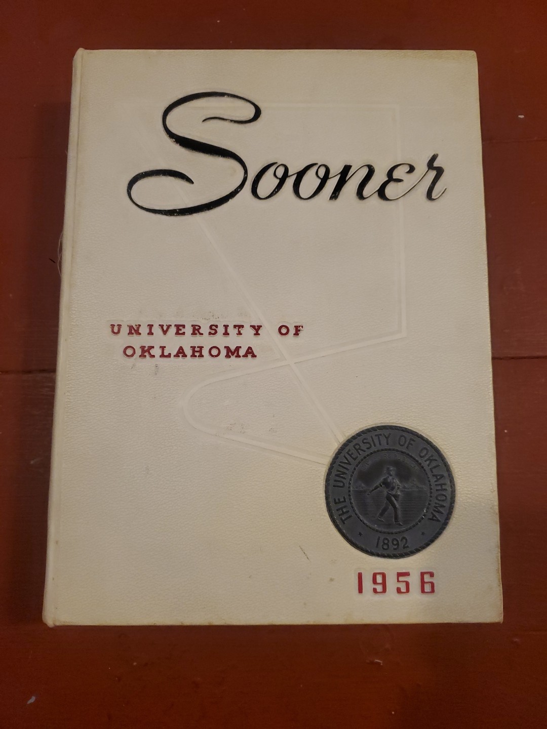 Vintage 1956 University Of Oklahoma Sooner College Yearbook