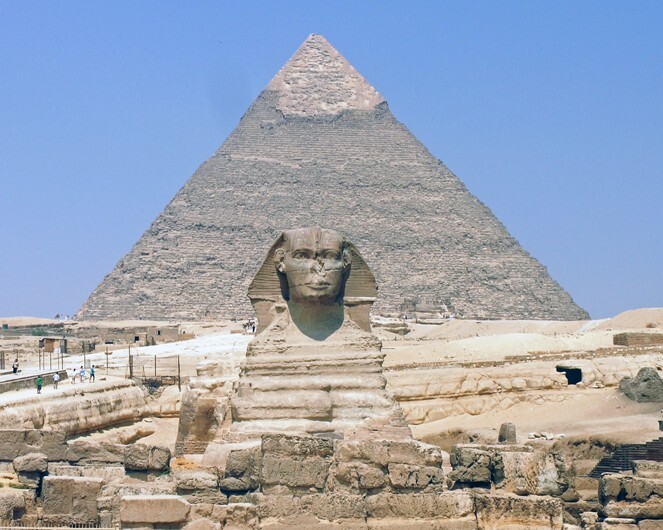 Ancient Monuments PYRAMIDS OF GIZA Glossy 8x10 Photo Print Cairo, Egypt Poster 
