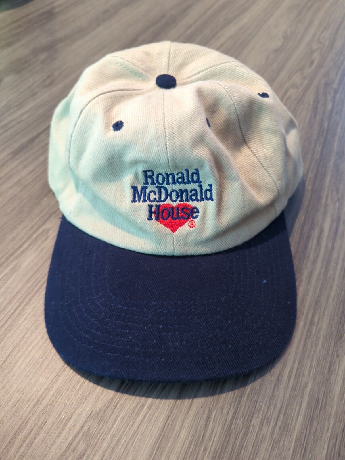 Vtg 90s Rare Ronald McDonald House Hat  Dadcore Adjustable Retro Cap