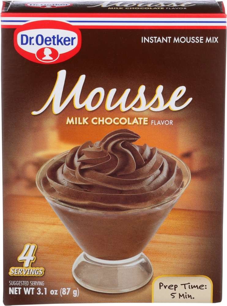 Dr Oetker Mousse Suprm Choc Mlk 3.1 OZ Pack Of 12