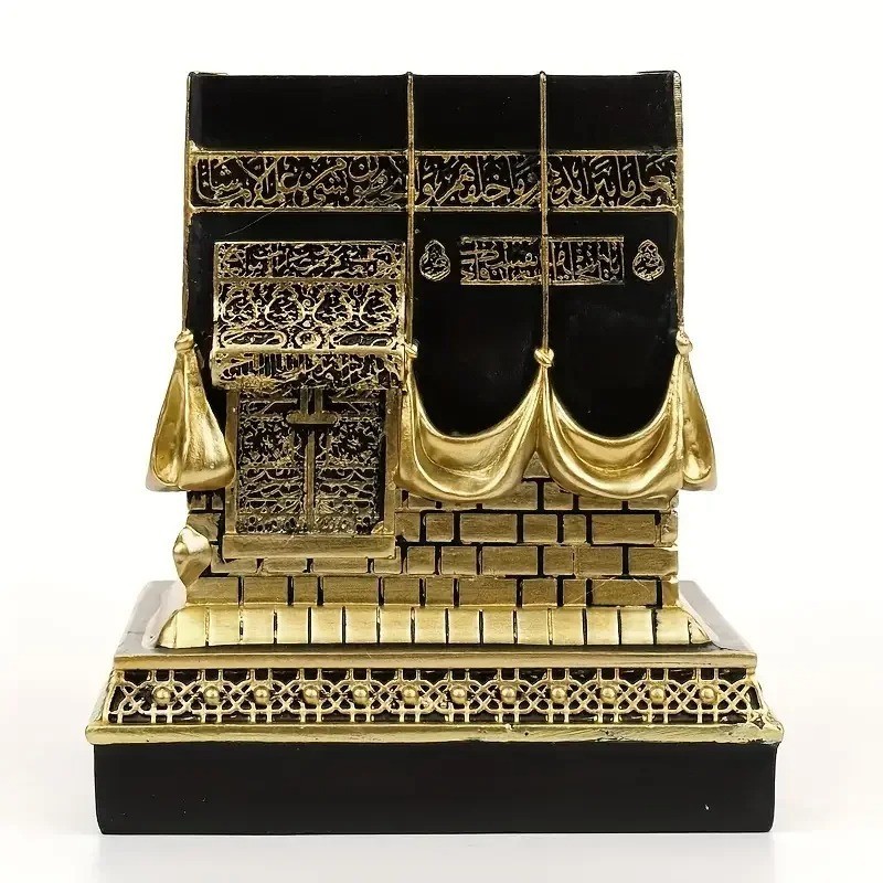 3D Celestial Kaaba Model Islamic Eid Gift, Modern Home Table Decoration 3D Celestial Kaaba Model Islamic Eid Gift, Modern Home Table Decoration