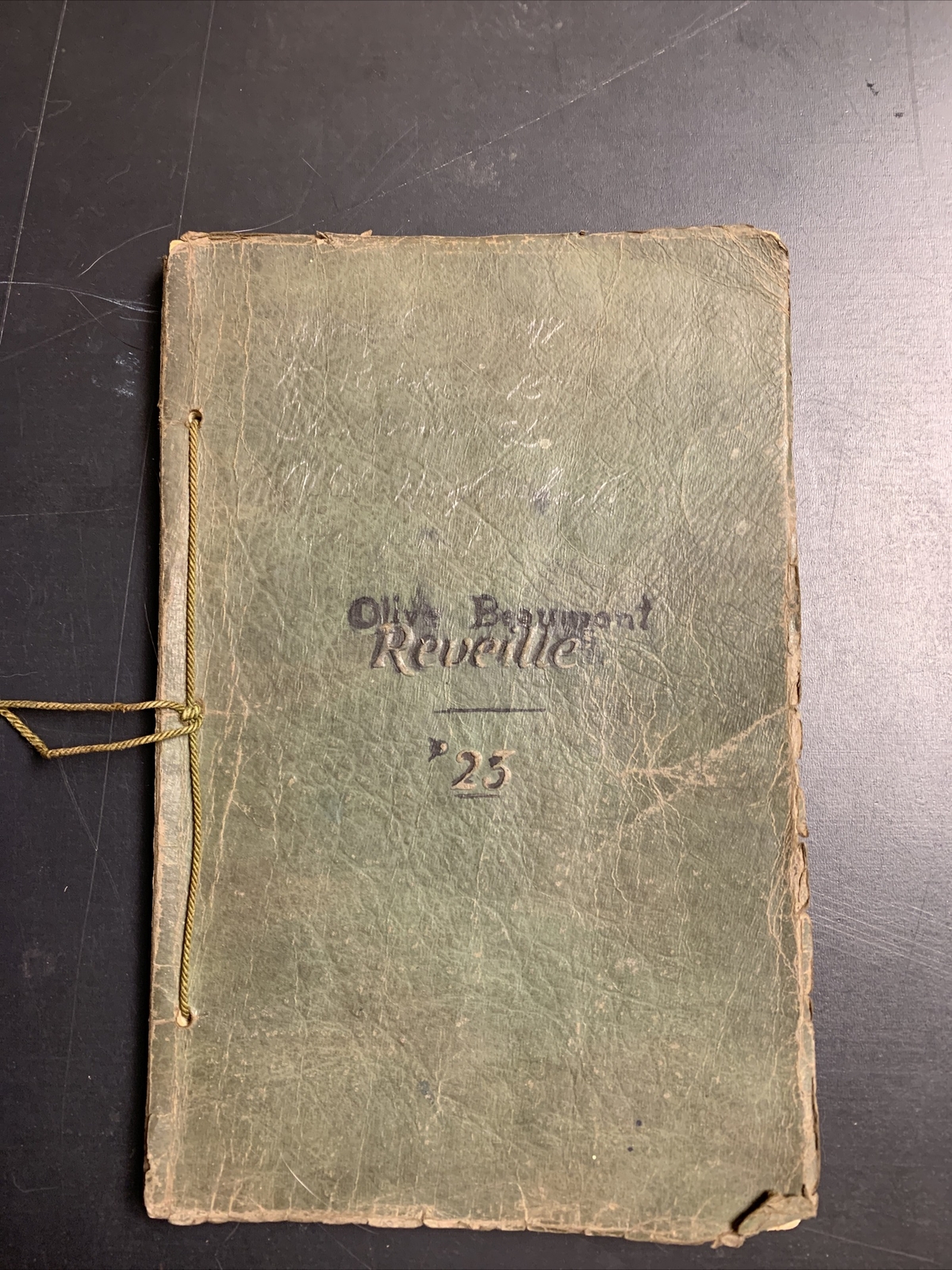 1923 Newark Senior High School Reveille Yearbook Ohio