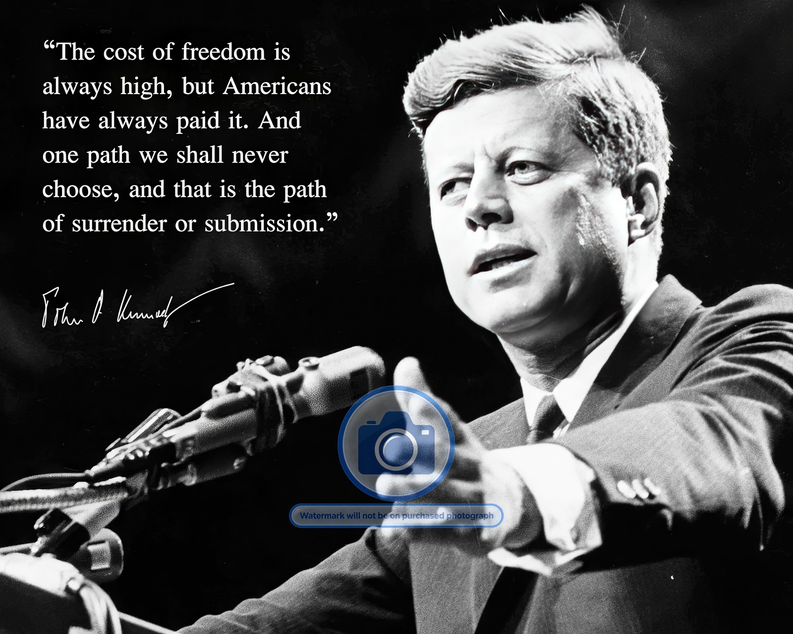 PRESIDENT JOHN F. KENNEDY \