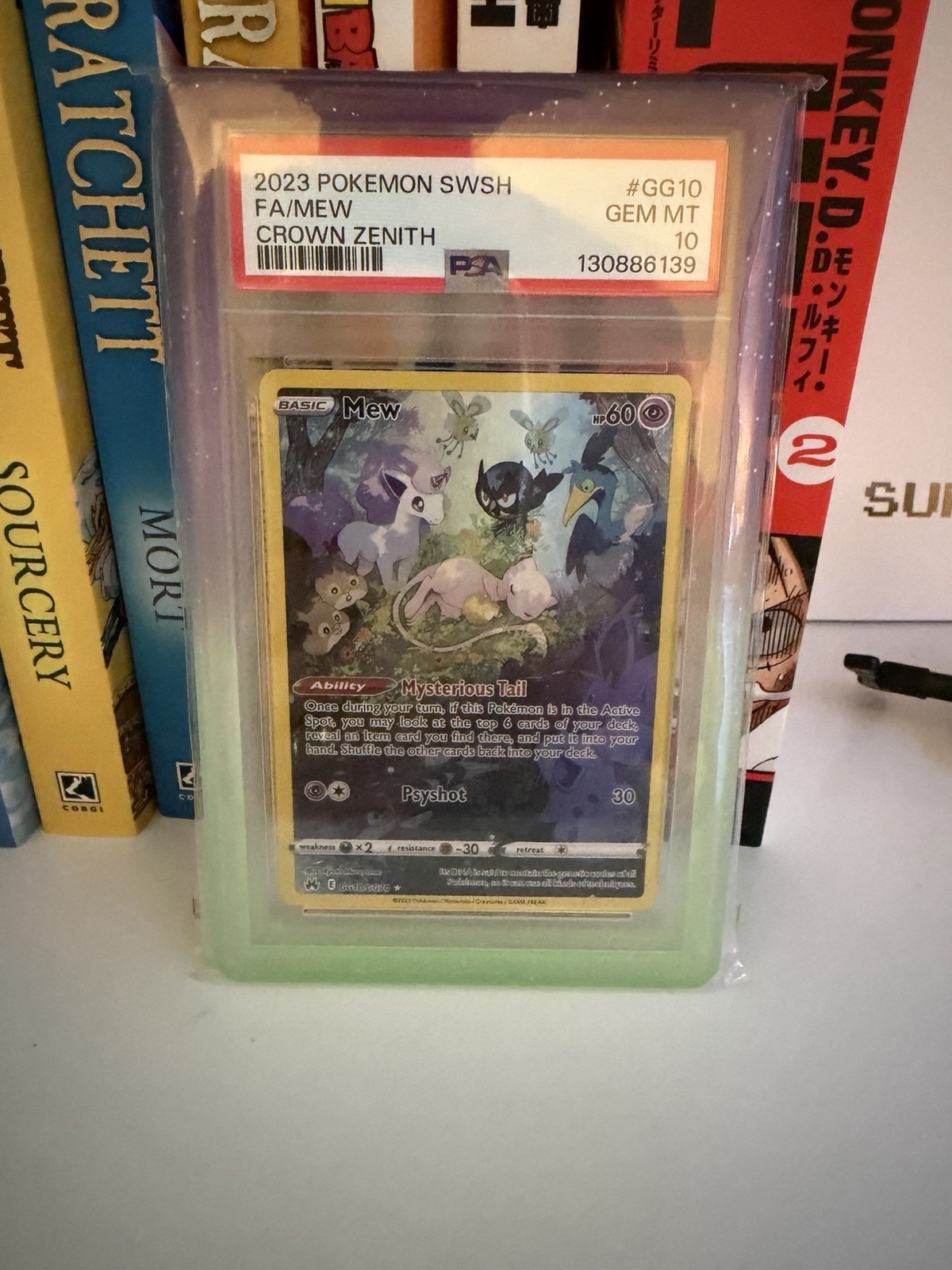 2023 Pokemon Crown Zenith Mew GG10/GG70 Galarian Gallery PSA 10 GEM MINT