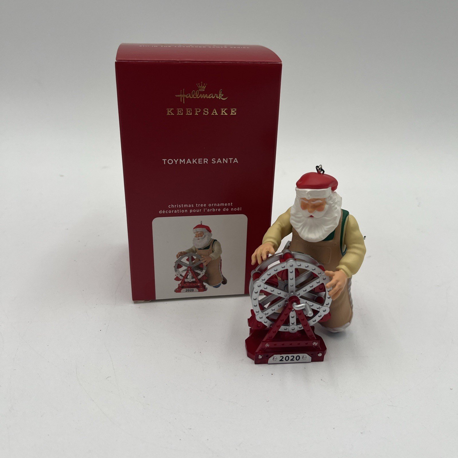 2020 Hallmark Keepsake Toymaker Santa Ornament Ferris Wheel 