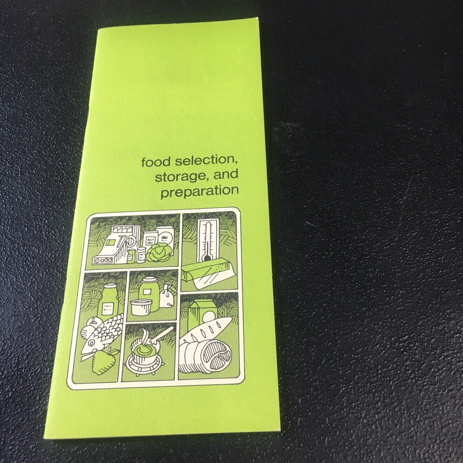 Vintage Kraft Food Selection, Storage, & Preparation Brochure Pamphlet VGC