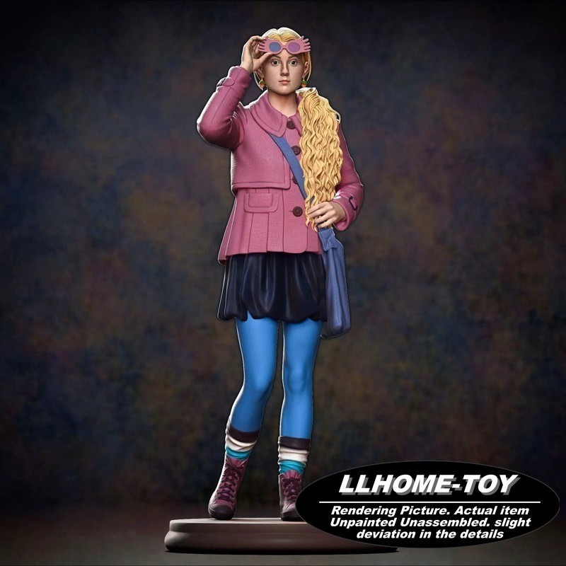 1/6 Luna Lovegood Resin 3D Print Model Kit Unpainted Unassembled GK Figure