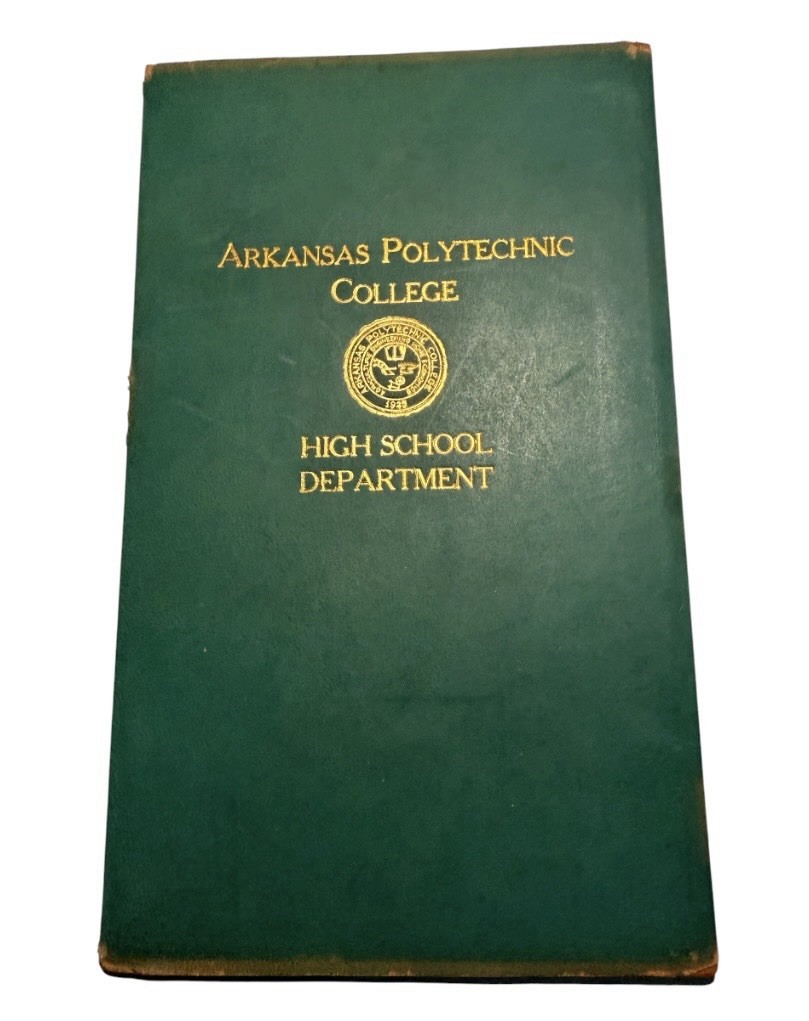 1925 Arkansas Polytechnic College High School Diploma Holder 1925 Arkansas Polytechnic College High School Diploma Holder