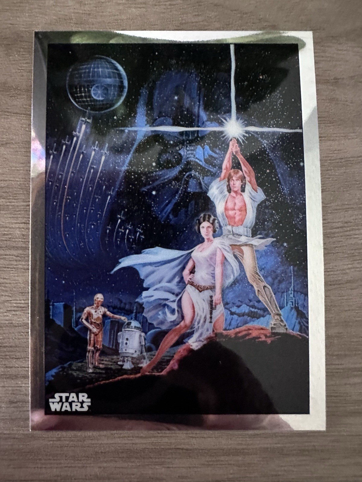 2019 Topps Star Wars Chrome Legacy Poster Insert Card PC-18 A New Hope Seito Art