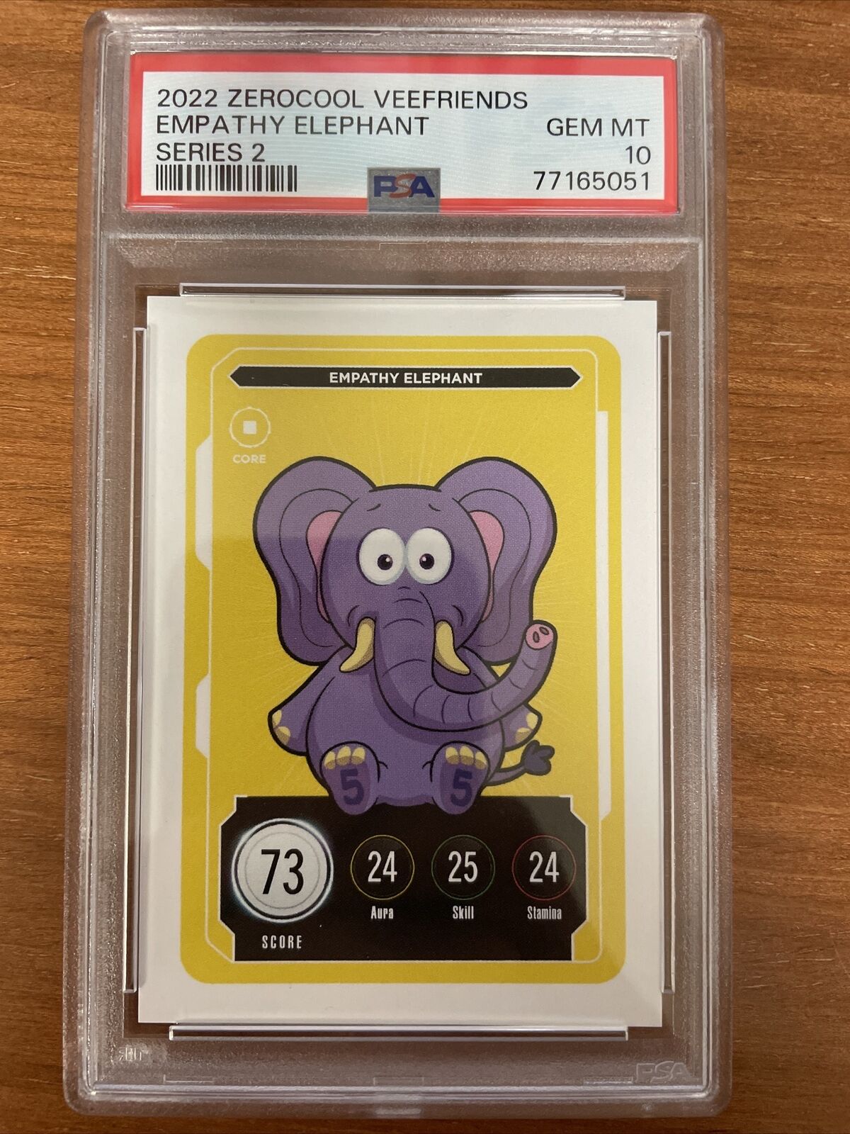 Empathy Elephant PSA 10 Veefriends Compete And Collect Series 2 Gary Vee