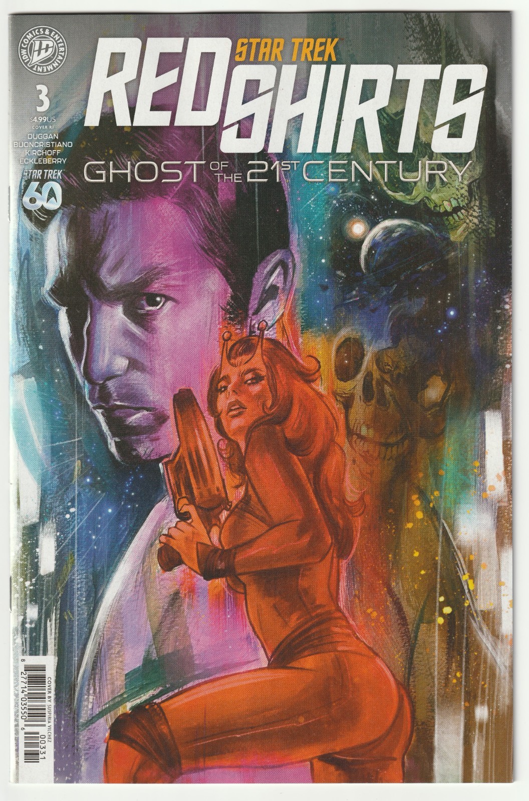 Star Trek Red Shirts: Ghost of the 21st Century #3 RI Vilchez Variant Cover NM Star Trek Red Shirts: Ghost of the 21st Century #3 RI Vilchez Variant Cover NM
