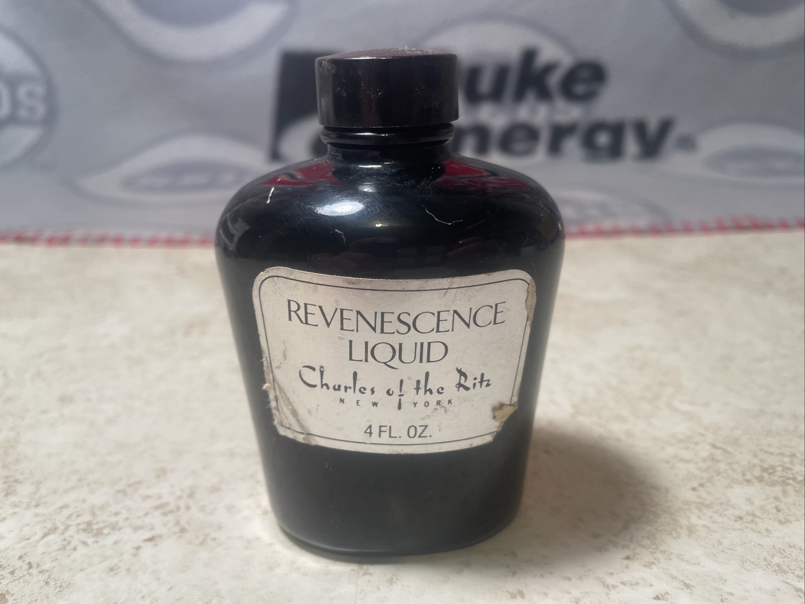 Vintage Charles On The Ritz 4 Oz Revenescence Liquid Bottle Empty