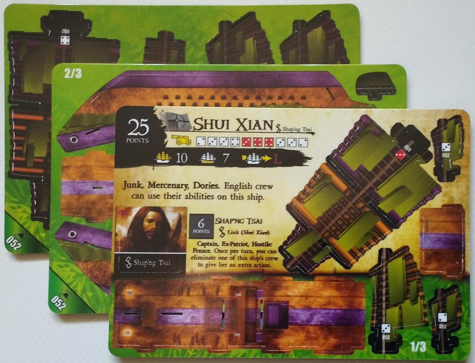 WIZKIDS - CSG - Pirates of the Savage Shores - 10 mast - Shui Xian 52