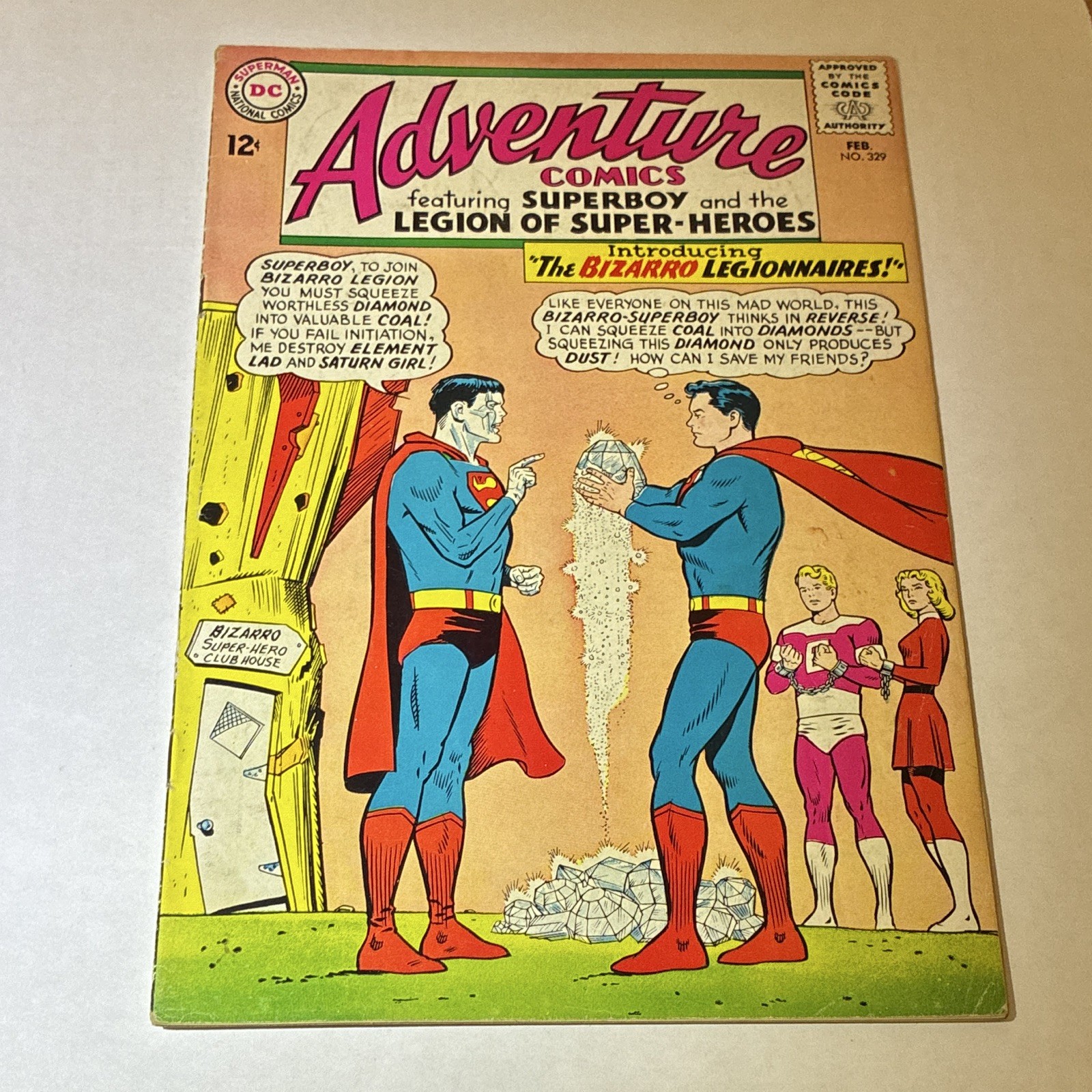 Adventure Comics #329 1st App Bizarro Legion Fine Combined Shipping