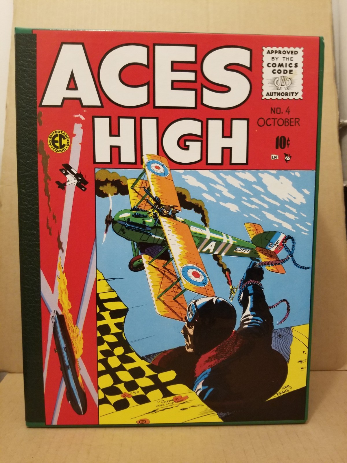 EC COMICS PIRACY ACES HIGH EXTRA PSYCHOANALYSIS SLIPCASE HARDCOVER HC SET 1988