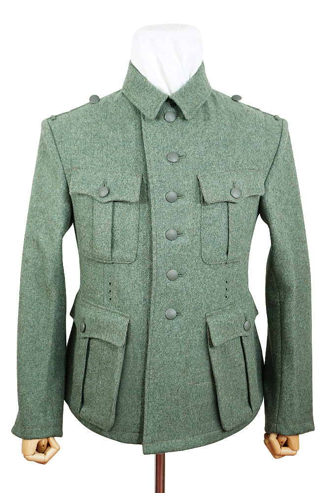 WW2 German M41 elite EM fieldgrey wool tunic Feldbluse