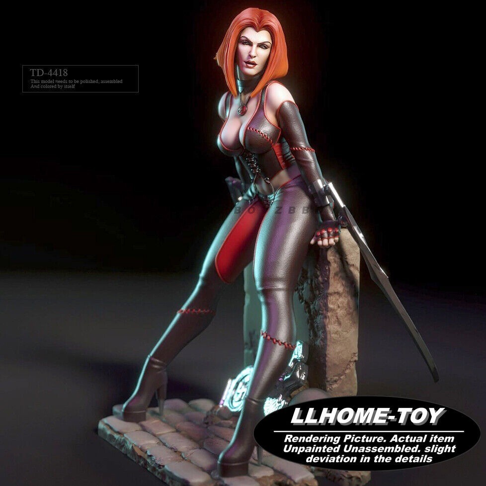 Bloodrayne 1/24 3D Print Model Kit Unpainted Unassembled GK statue Figure