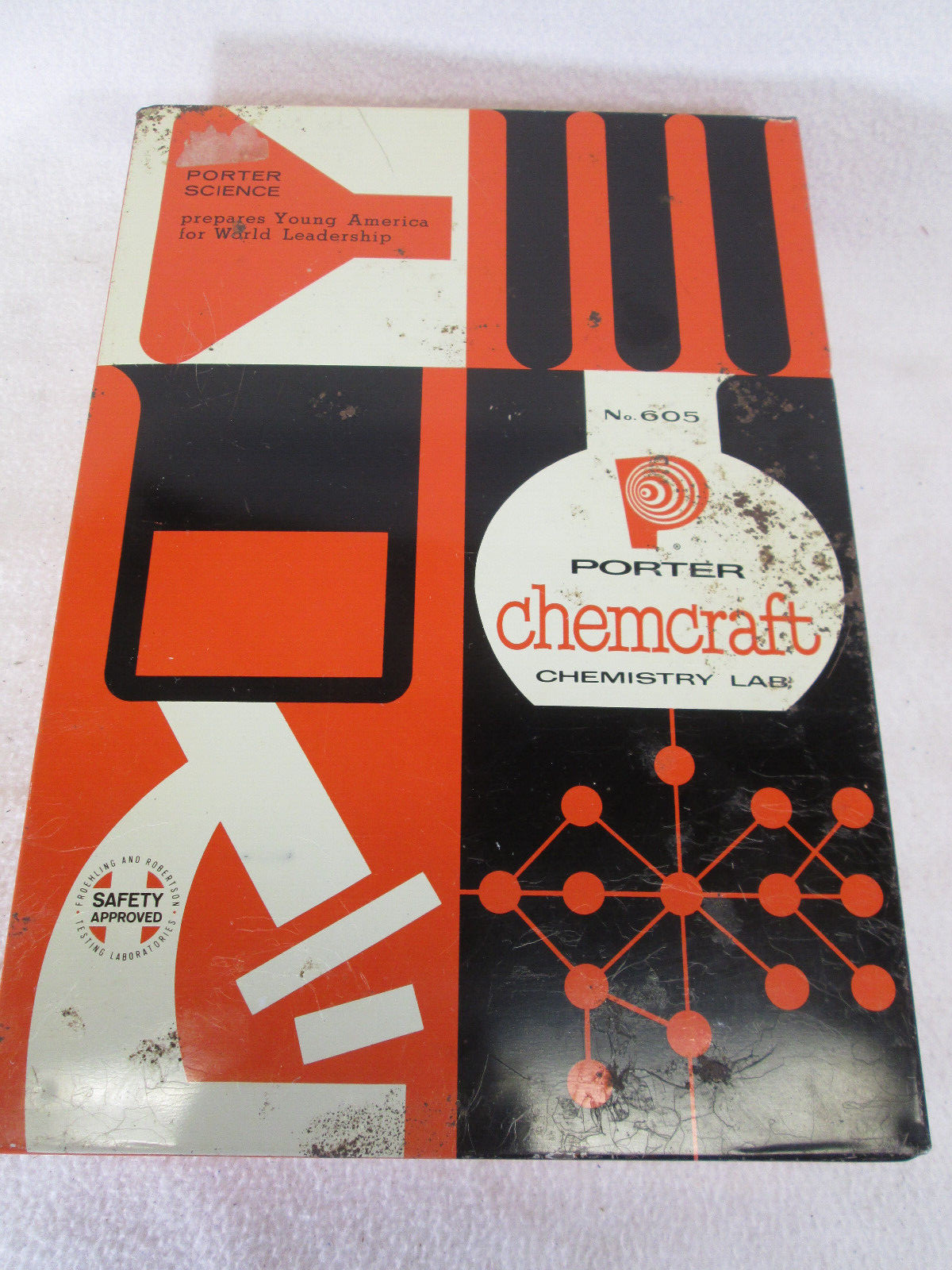 Vintage 1960\'s Porter Science Chemcraft Chemistry Lab experiment kit