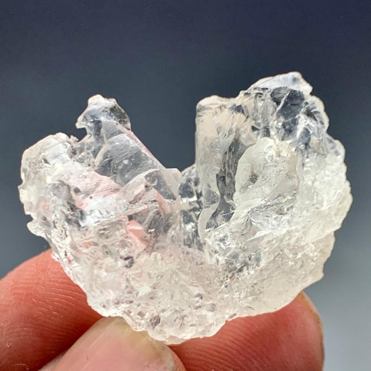 52 CT Terminated Natural Rare Etched Quartz Crystal Specimen @ Afghanistan