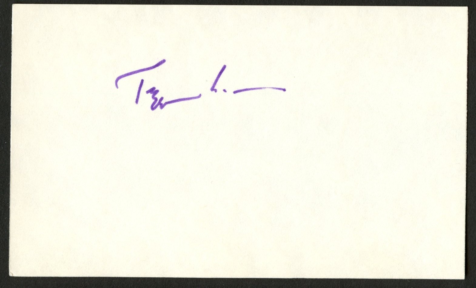 Peggy Lee d2002 signed autograph 3x5 cut Jazz Singer & Actress C467 Peggy Lee d2002 signed autograph 3x5 cut Jazz Singer & Actress C467