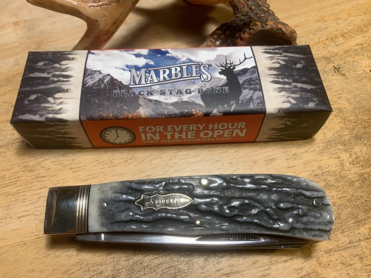 Marbles Bone Jumbo Trapper 4 1/2\