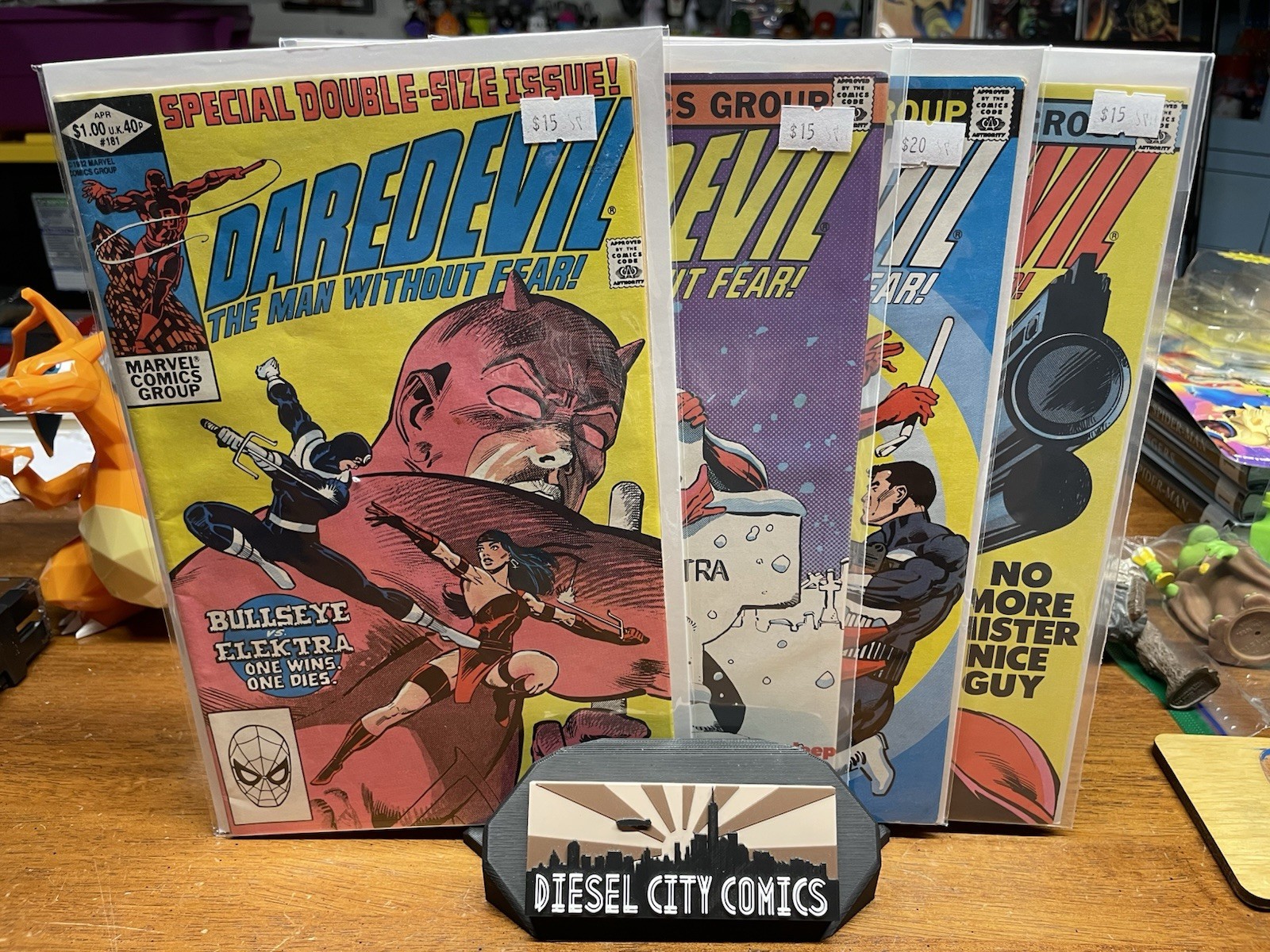 Daredevil Comic Lot 181,182,183,184 Marvel Miller 🔑 