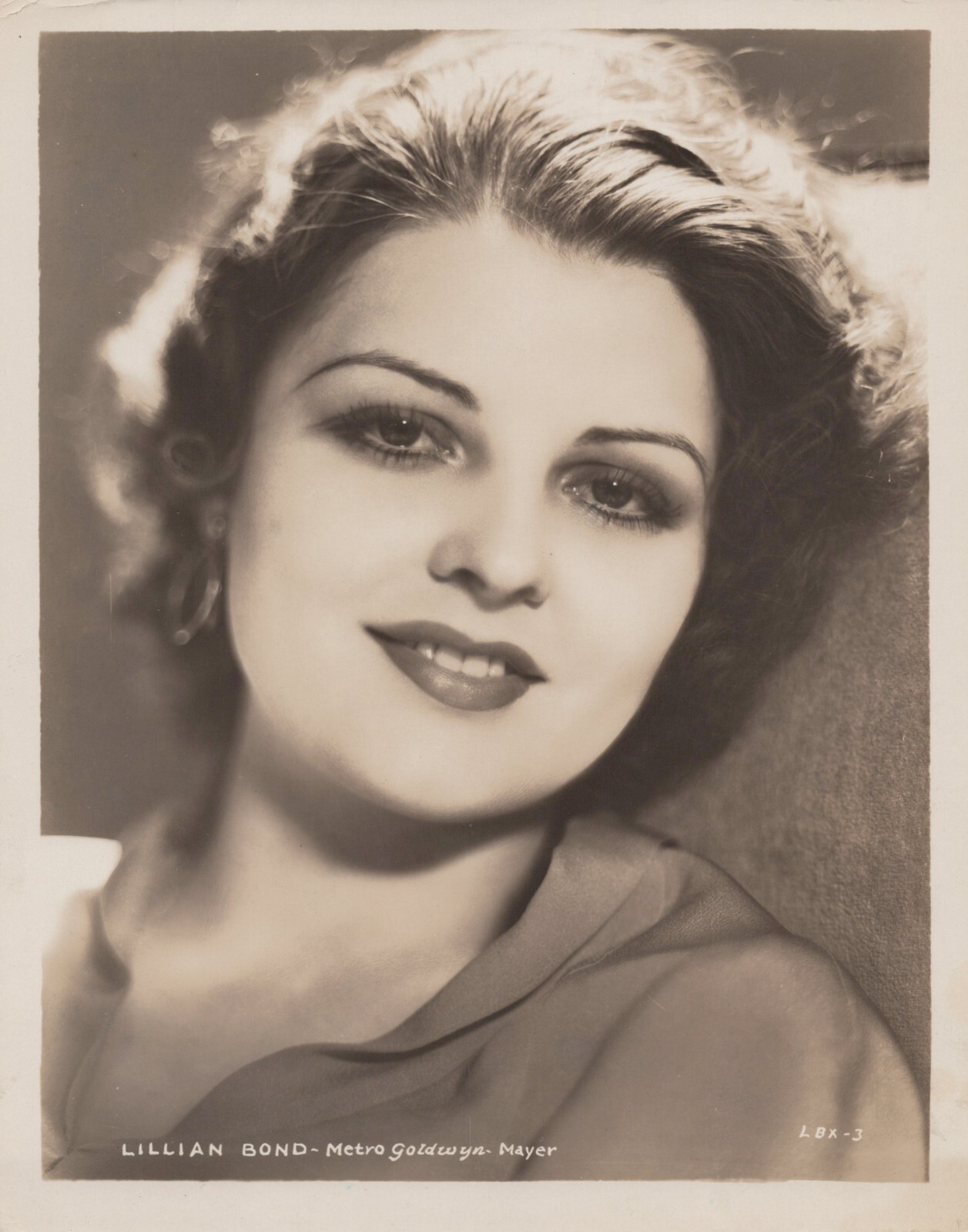 HOLLYWOOD Lilian Bond STYLISH POSE STUNNING PORTRAIT 1930s ORIG PHOTO 135