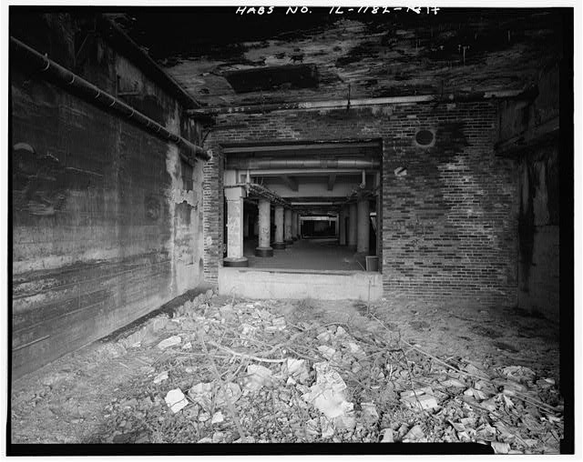 Photo:Chicago Illinois Marshall Field River Warehouse Polk St Bridge 1930s