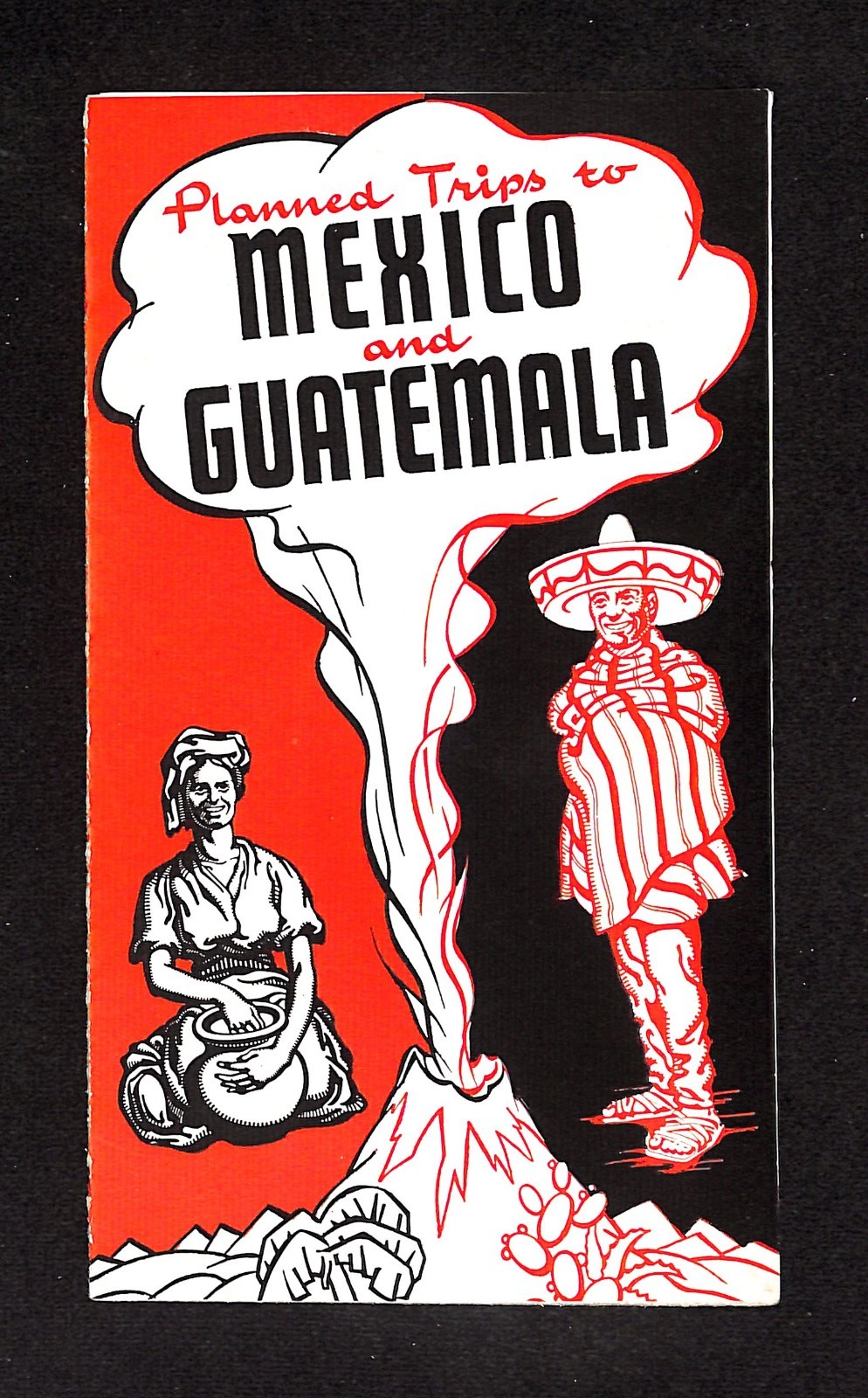 Vintage Pan American Airways Mexico Guatemala Travel Brochure Pan Am Clipper