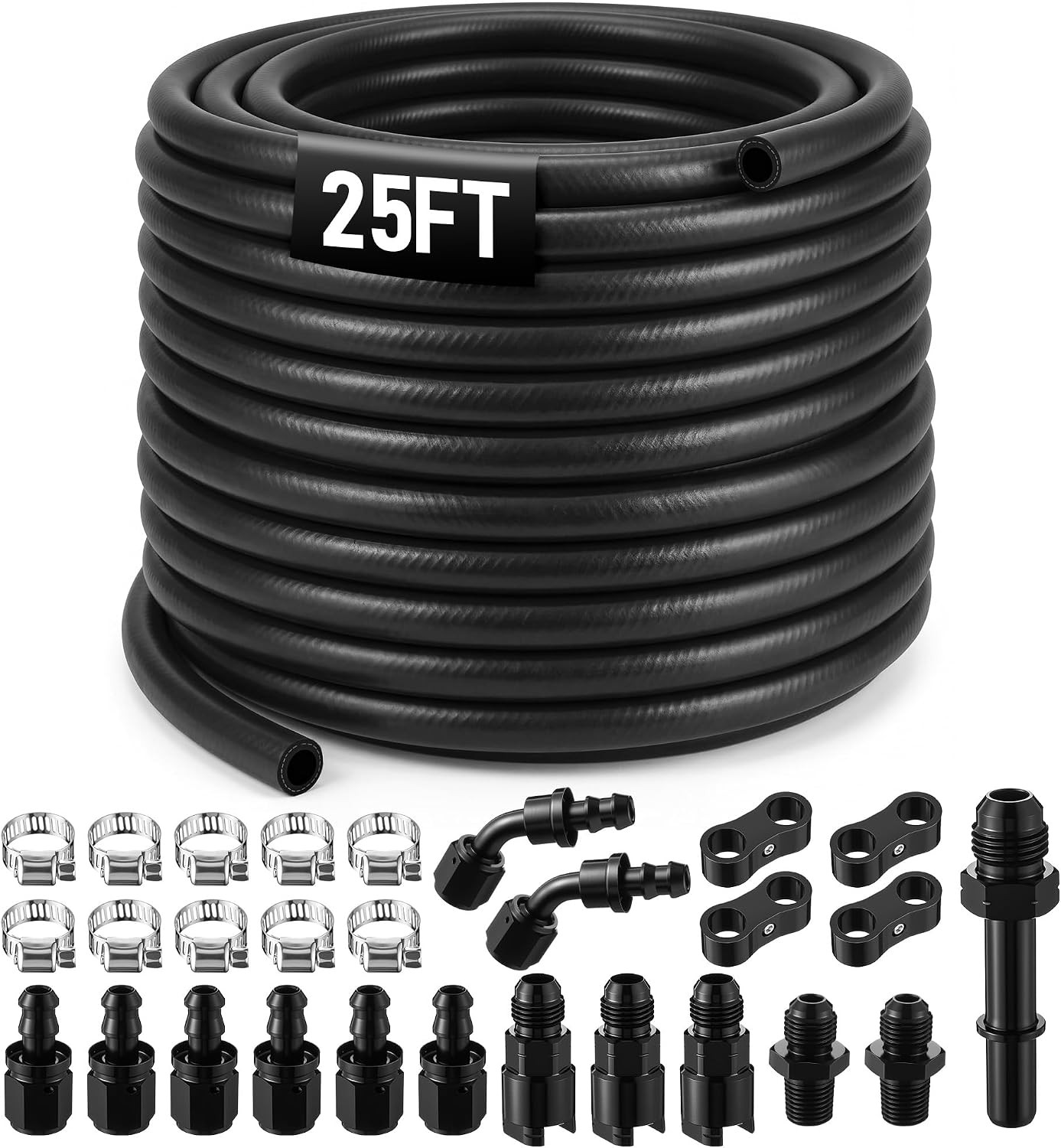 6AN Fuel Line Kit, 3/8\