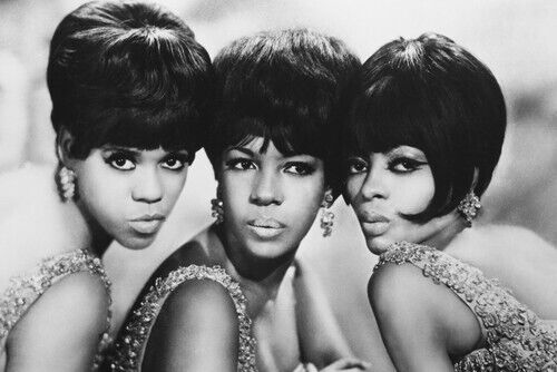 The Supremes 24x36 Poster Diana Ross Mary Wilson Florence Ballard Motown Legends